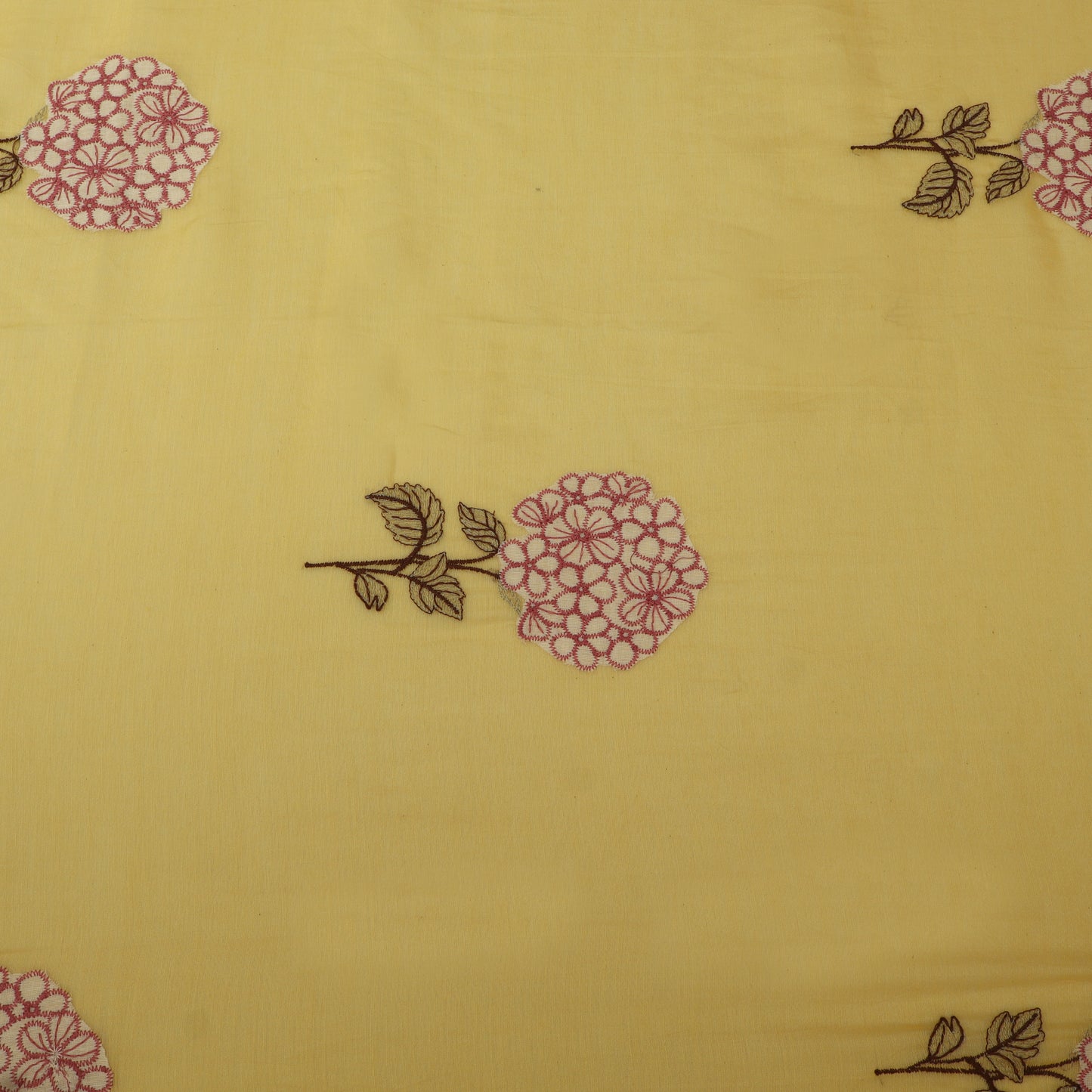 Chanderi Embroidery Fabric