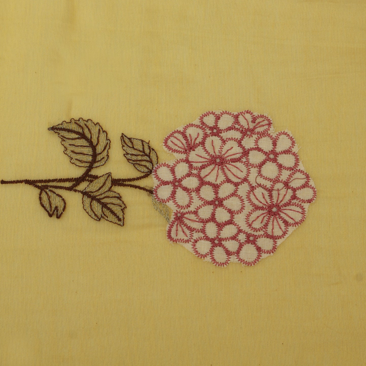 Chanderi Embroidery Fabric