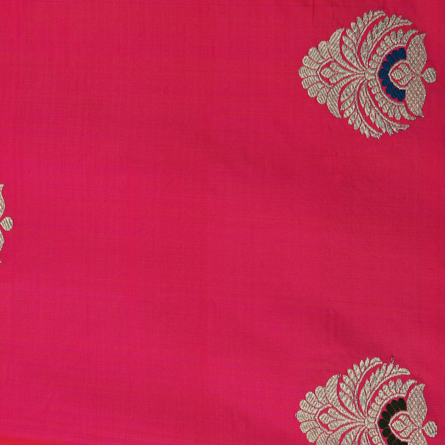 Rani Color Kadwa Meena Brocade Fabric