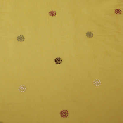 Chanderi Embroidery Fabric