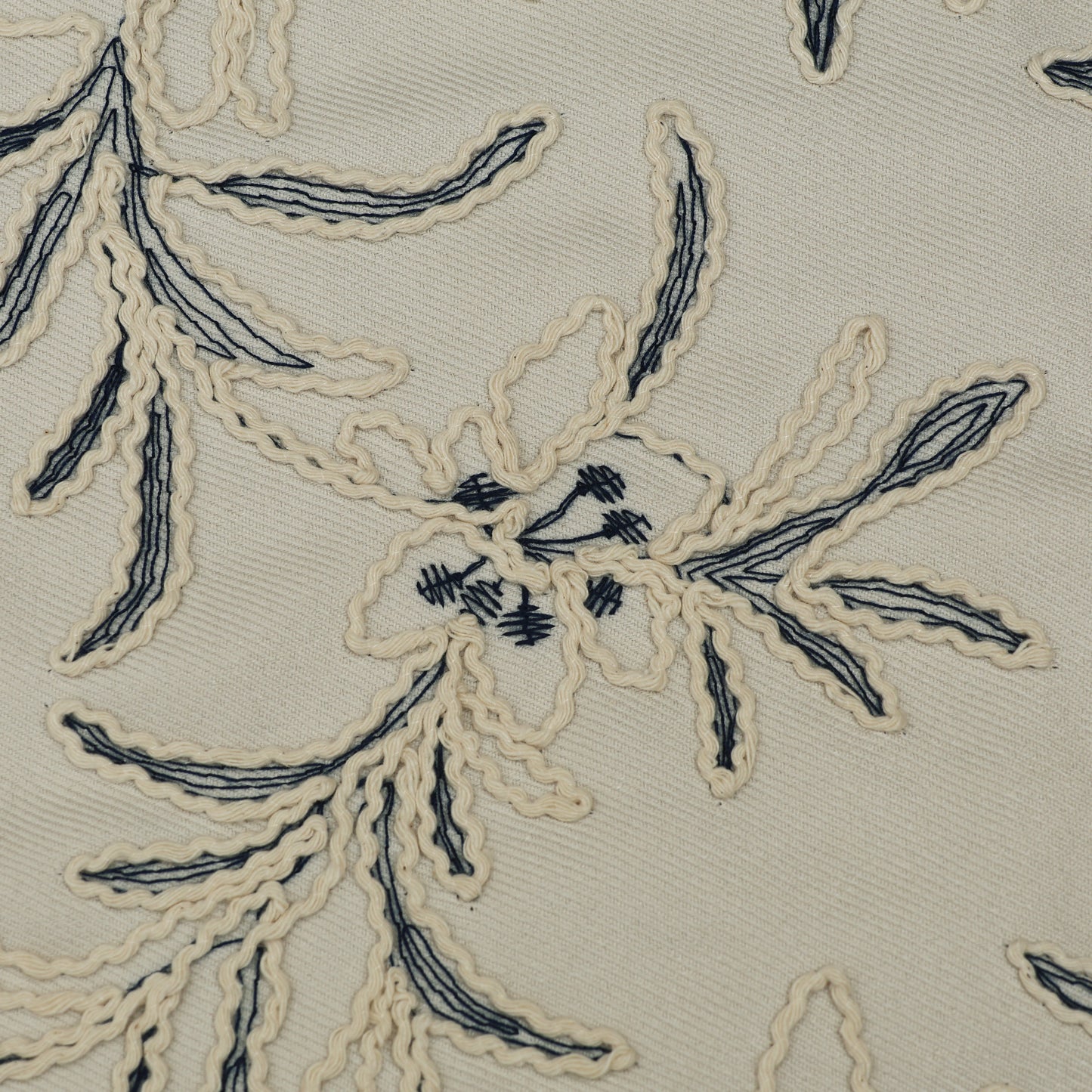 Spun Silk Embroidery Fabric
