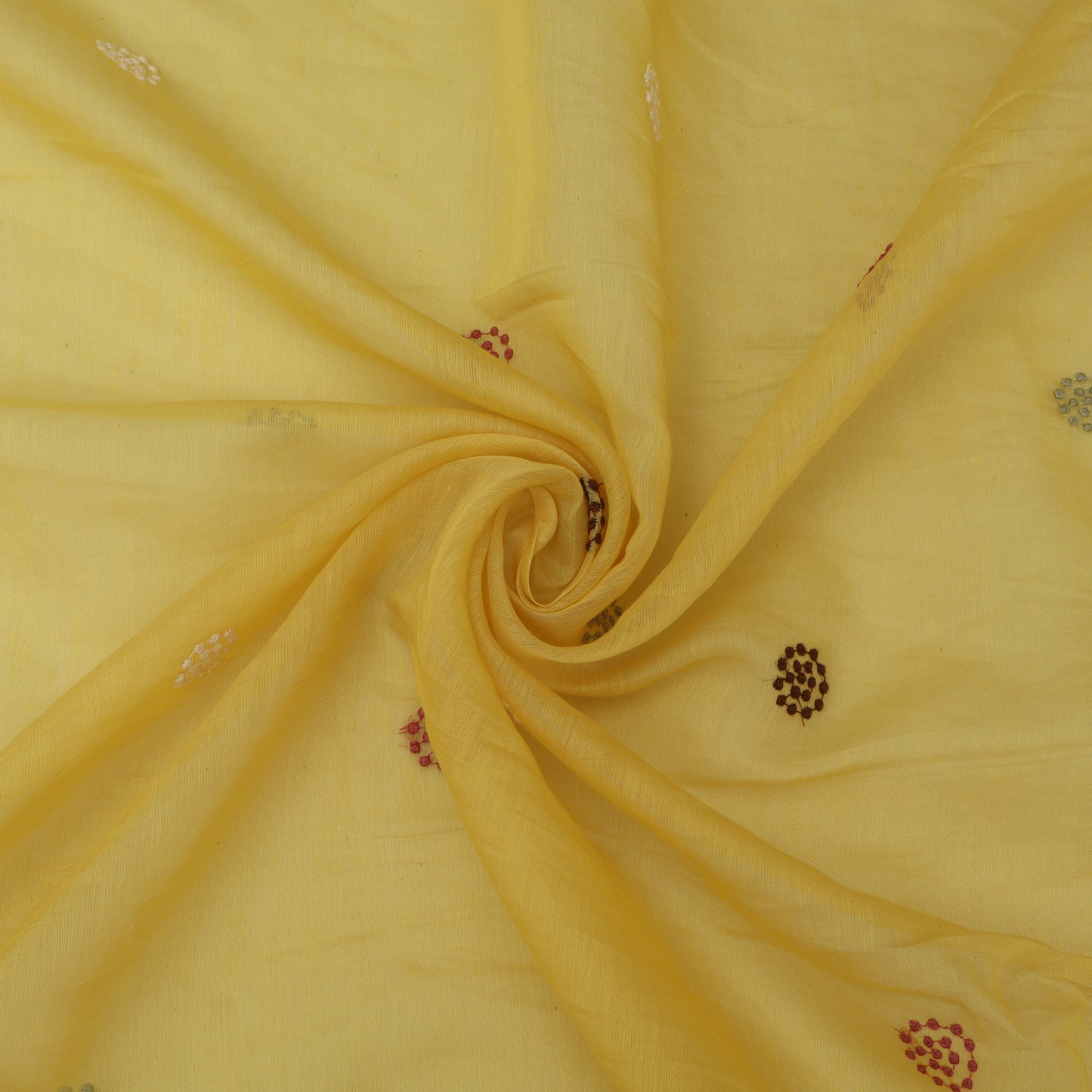Chanderi Embroidery Fabric