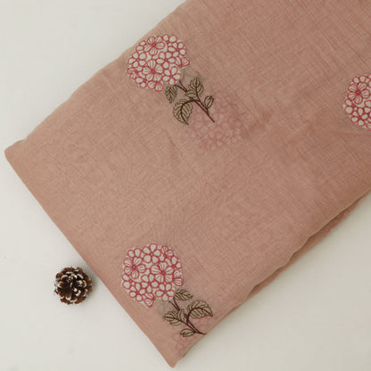 Chanderi Embroidery Fabric