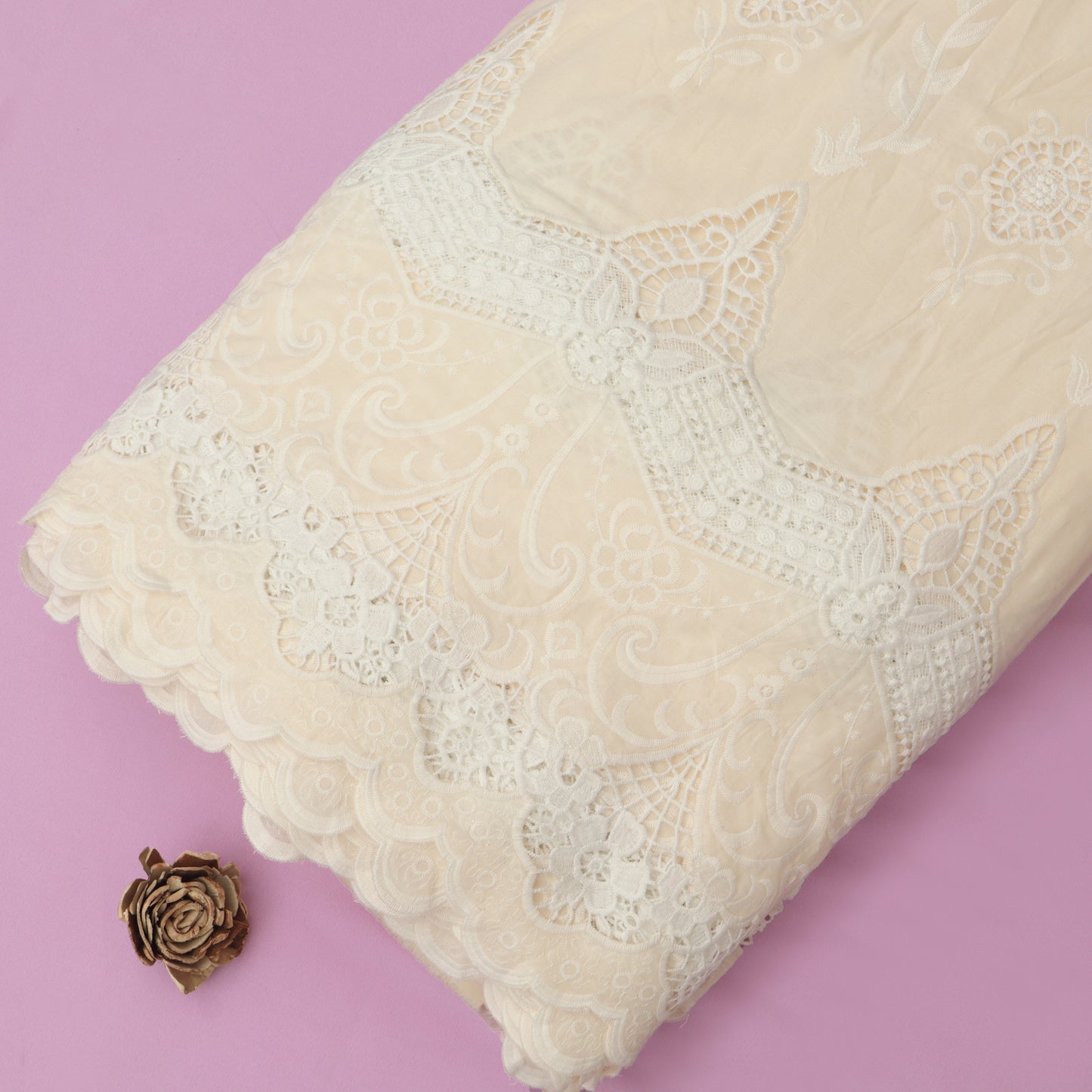 Cotton Embroidery Fabric