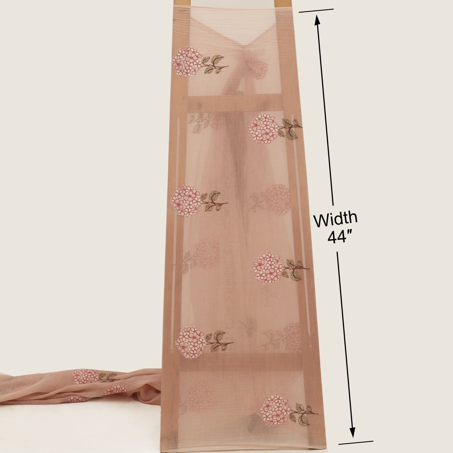 Chanderi Embroidery Fabric