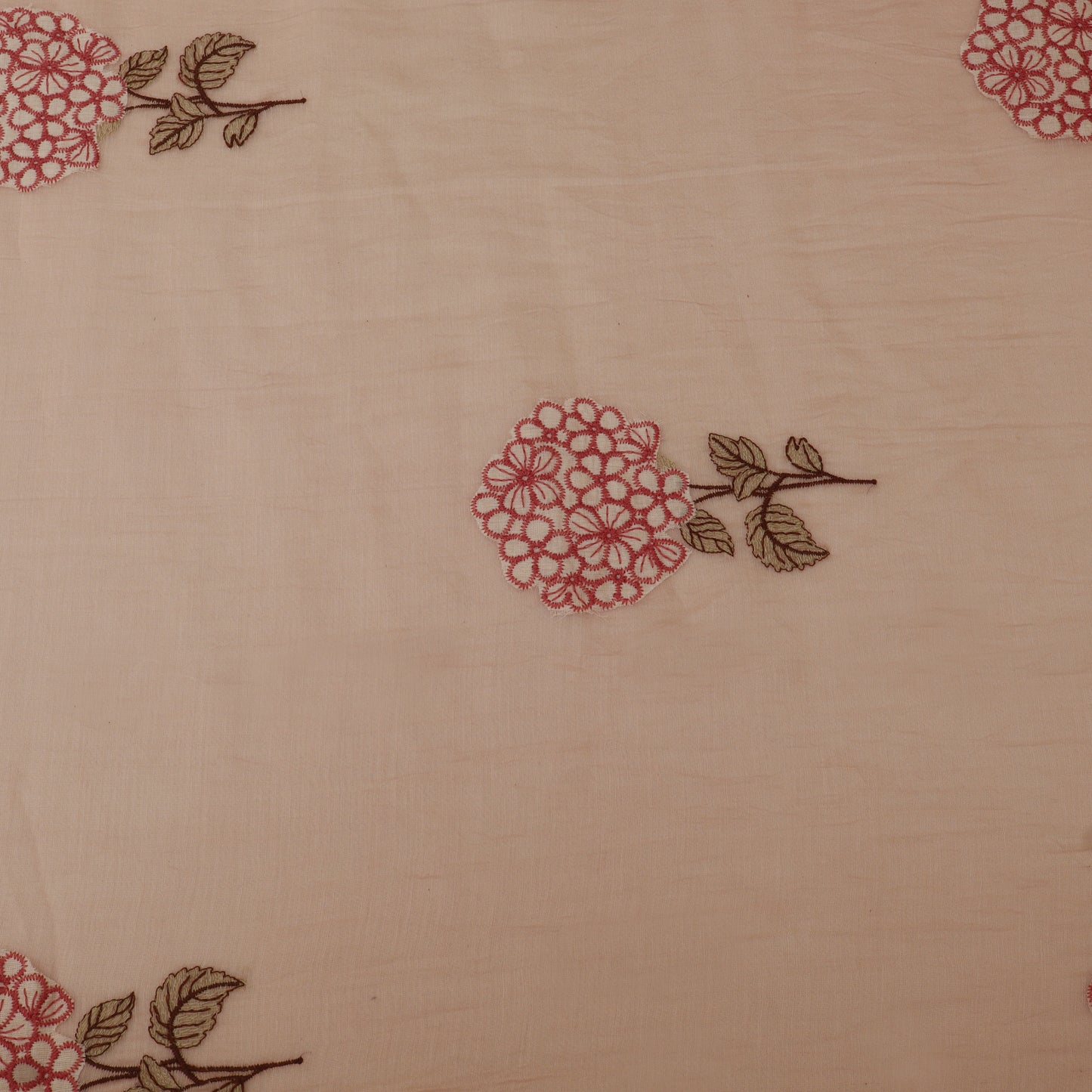 Chanderi Embroidery Fabric