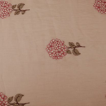 Chanderi Embroidery Fabric