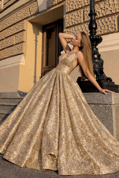 Satin Glitter Fabric