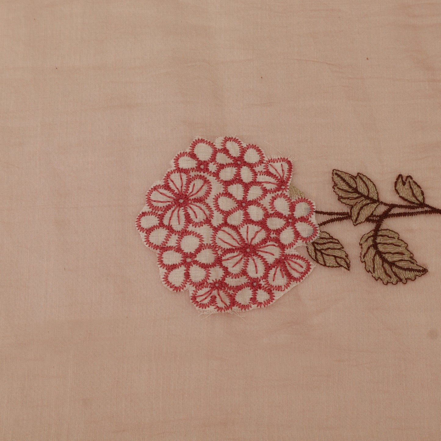 Chanderi Embroidery Fabric