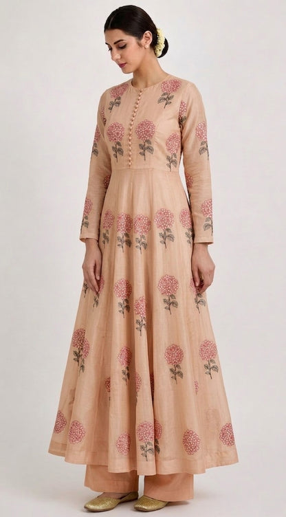Chanderi Embroidery Fabric