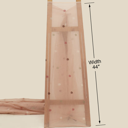 Chanderi Embroidery Fabric