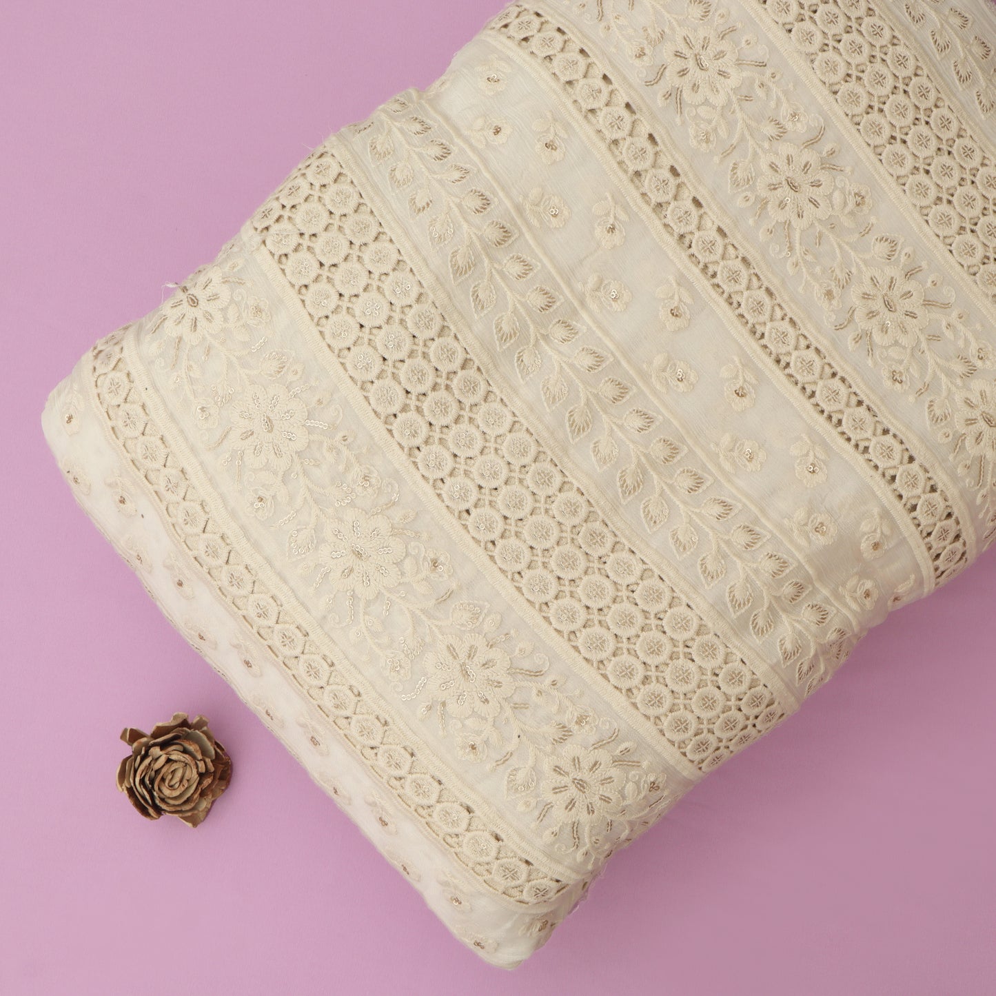 Chinon Embroidery Fabric