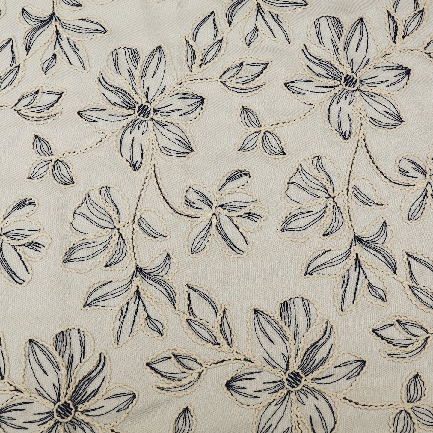 Spun Silk Embroidery