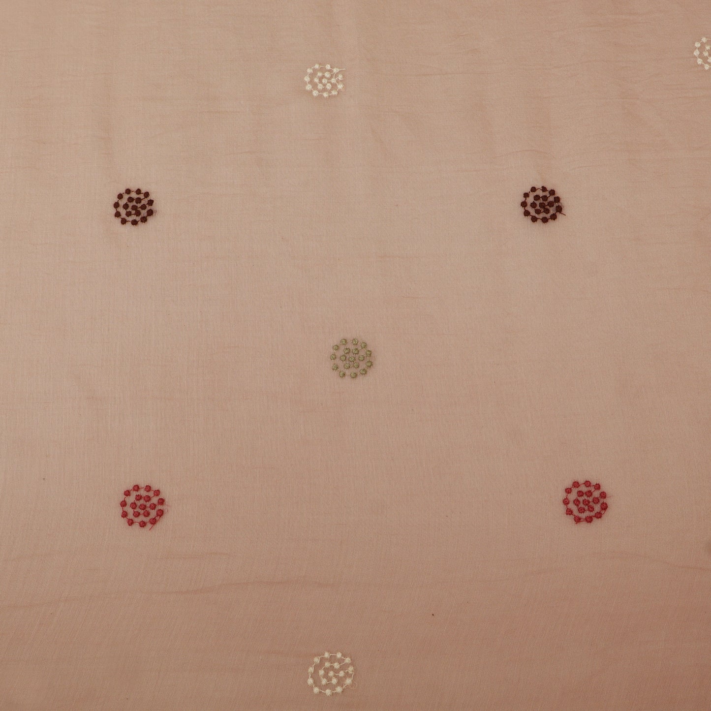 Chanderi Embroidery Fabric