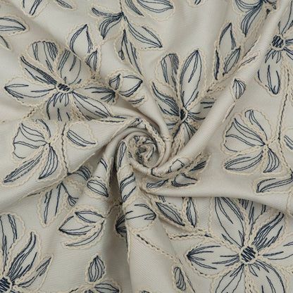 Spun Silk Embroidery