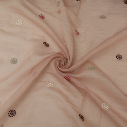 Chanderi Embroidery Fabric