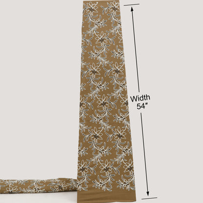 Spun Silk Embroidery Fabric