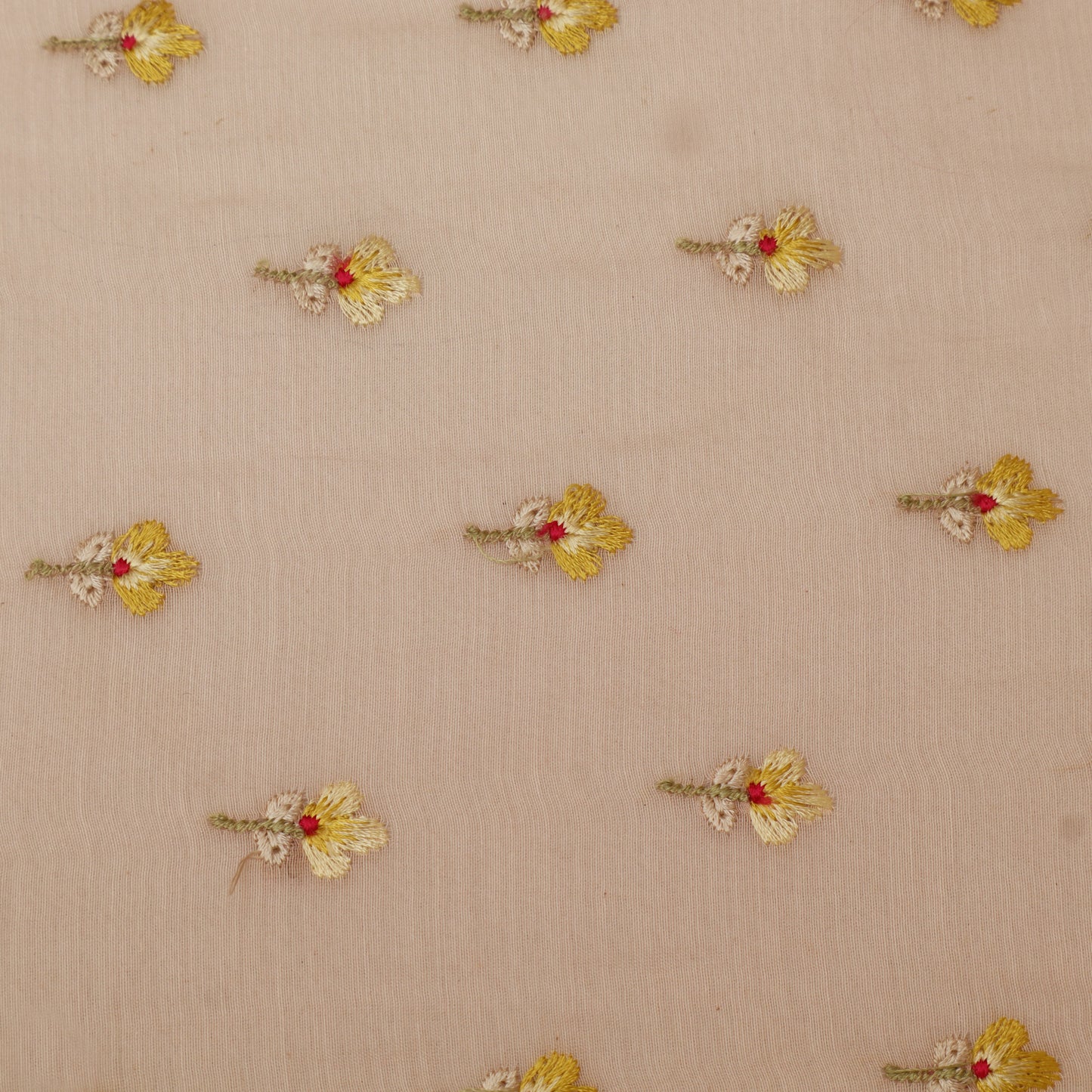 Mul Chanderi Embroidery Fabric