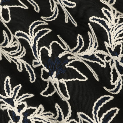 Spun Silk Embroidery Fabric