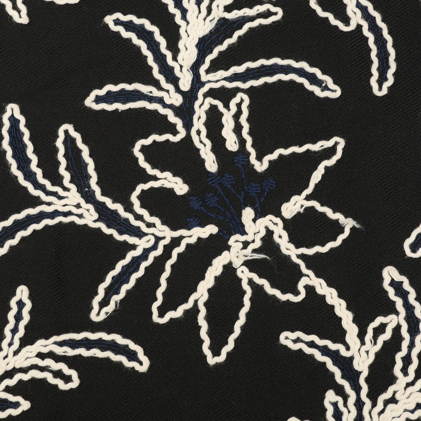 Spun Silk Embroidery Fabric