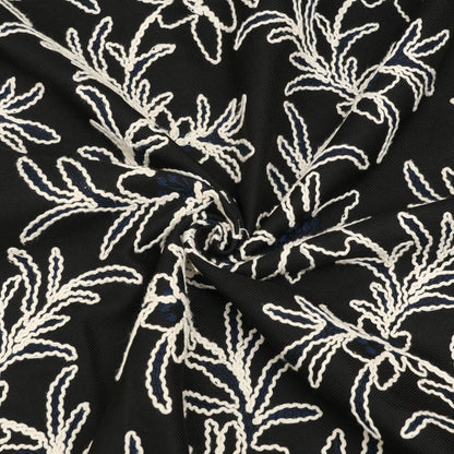 Spun Silk Embroidery Fabric