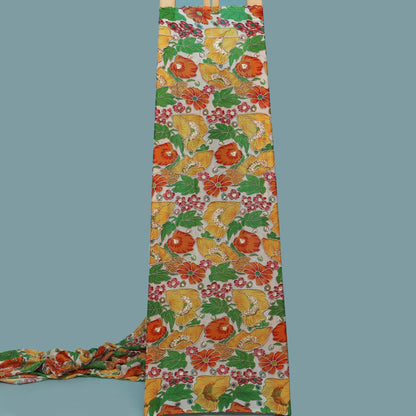 Multi-Colored Chinnon Position Print Sequence Embroidery Fabric