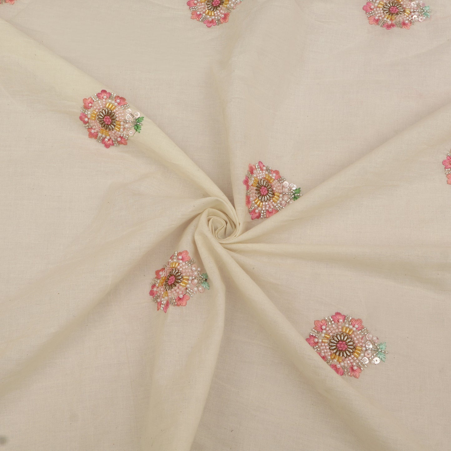 Kora Cotton Embroidery Fabric