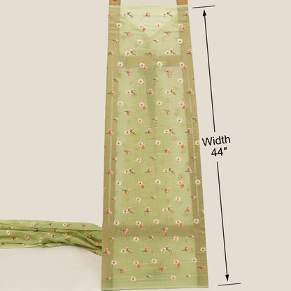 Chanderi Embroidery Fabric