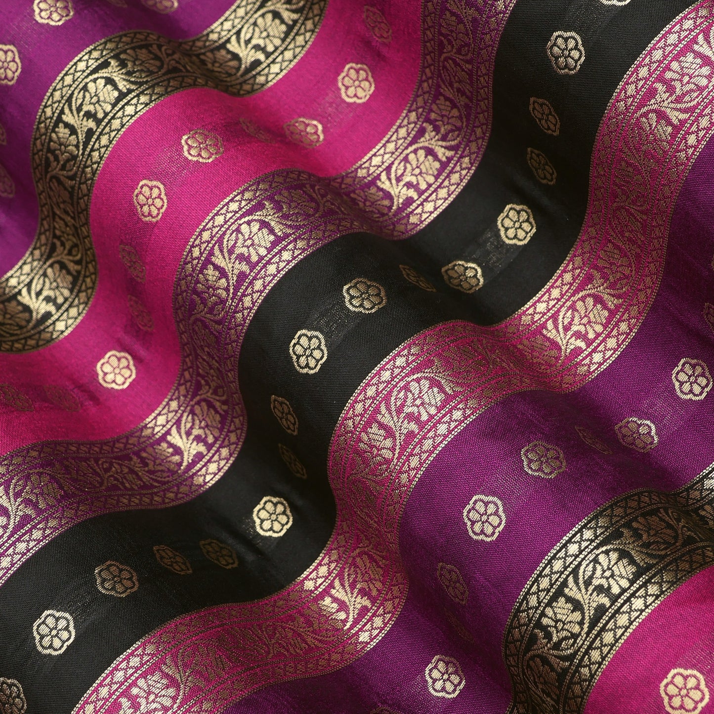 Multi Color Brocade Fabric