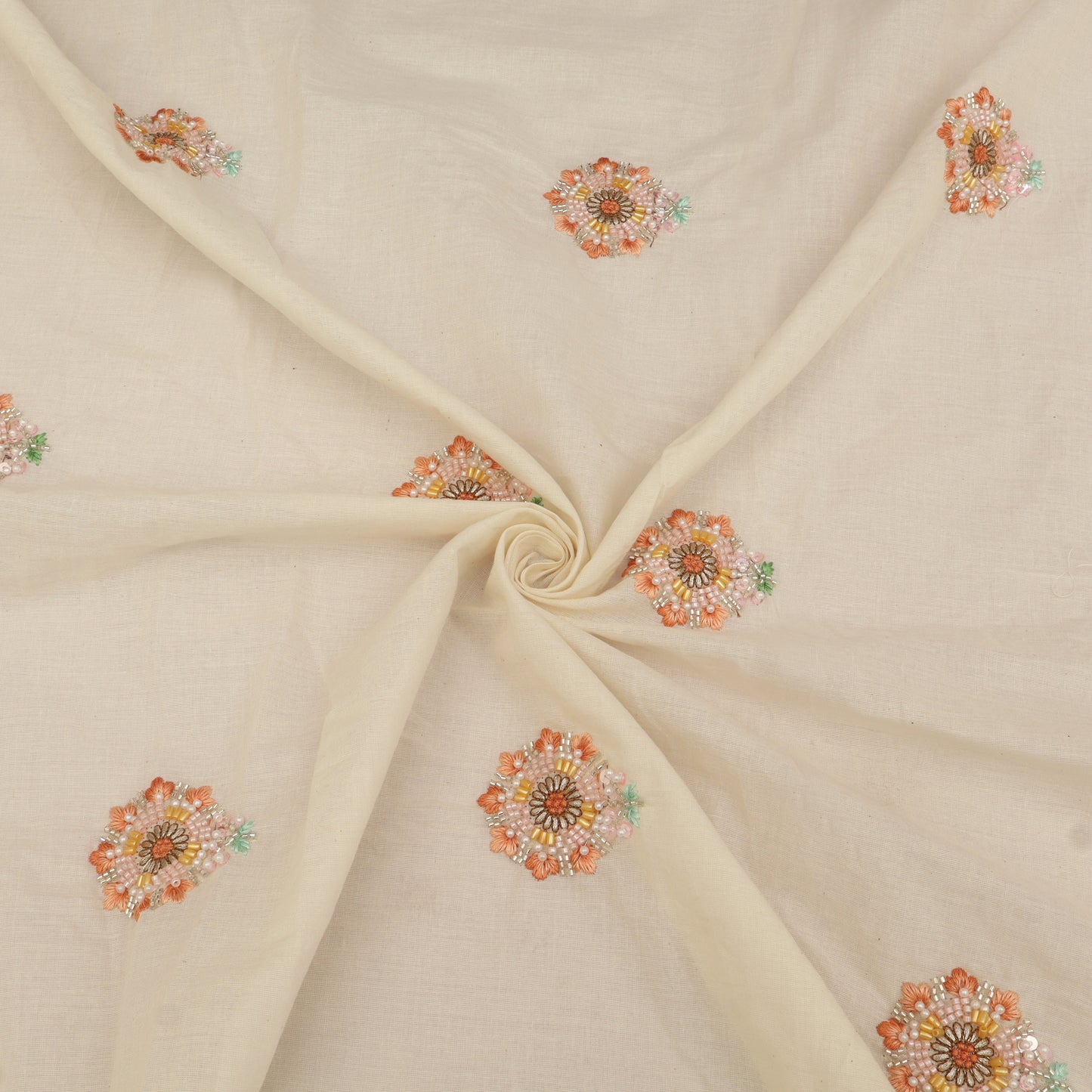 Kora Cotton Embroidery Fabric