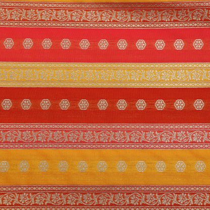 Multi Color Brocade Fabric