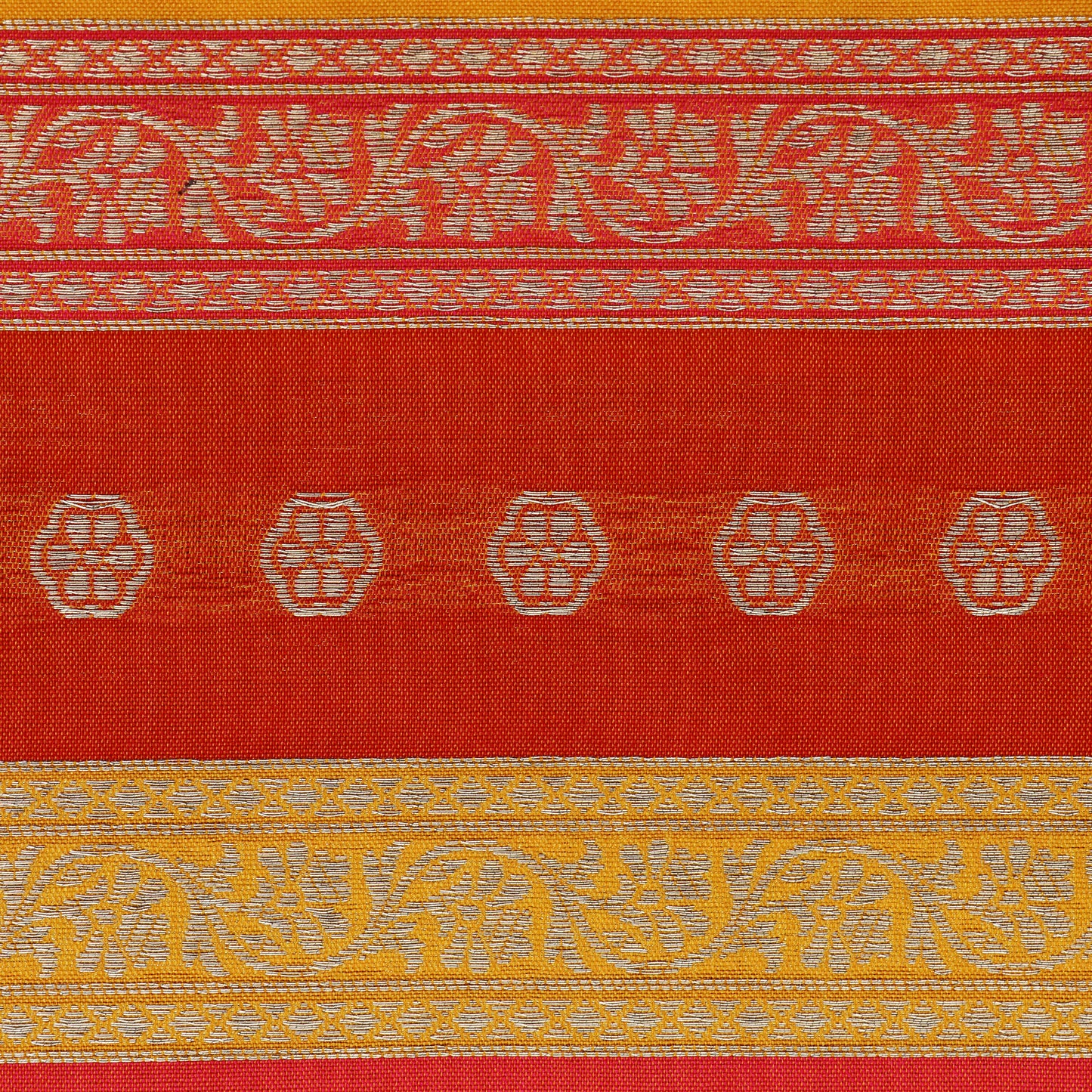 Multi Color Brocade Fabric