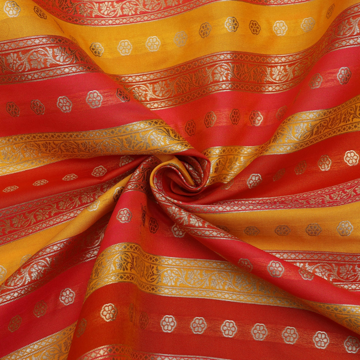 Multi Color Brocade Fabric