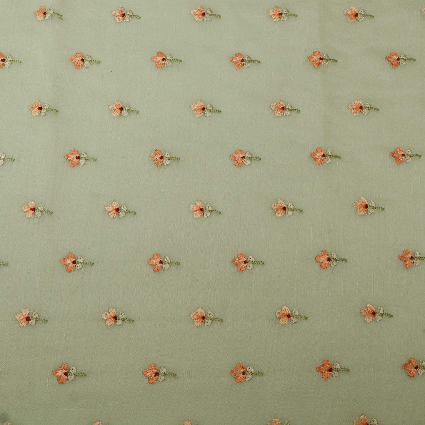 Mul Chanderi Embroidery Fabric