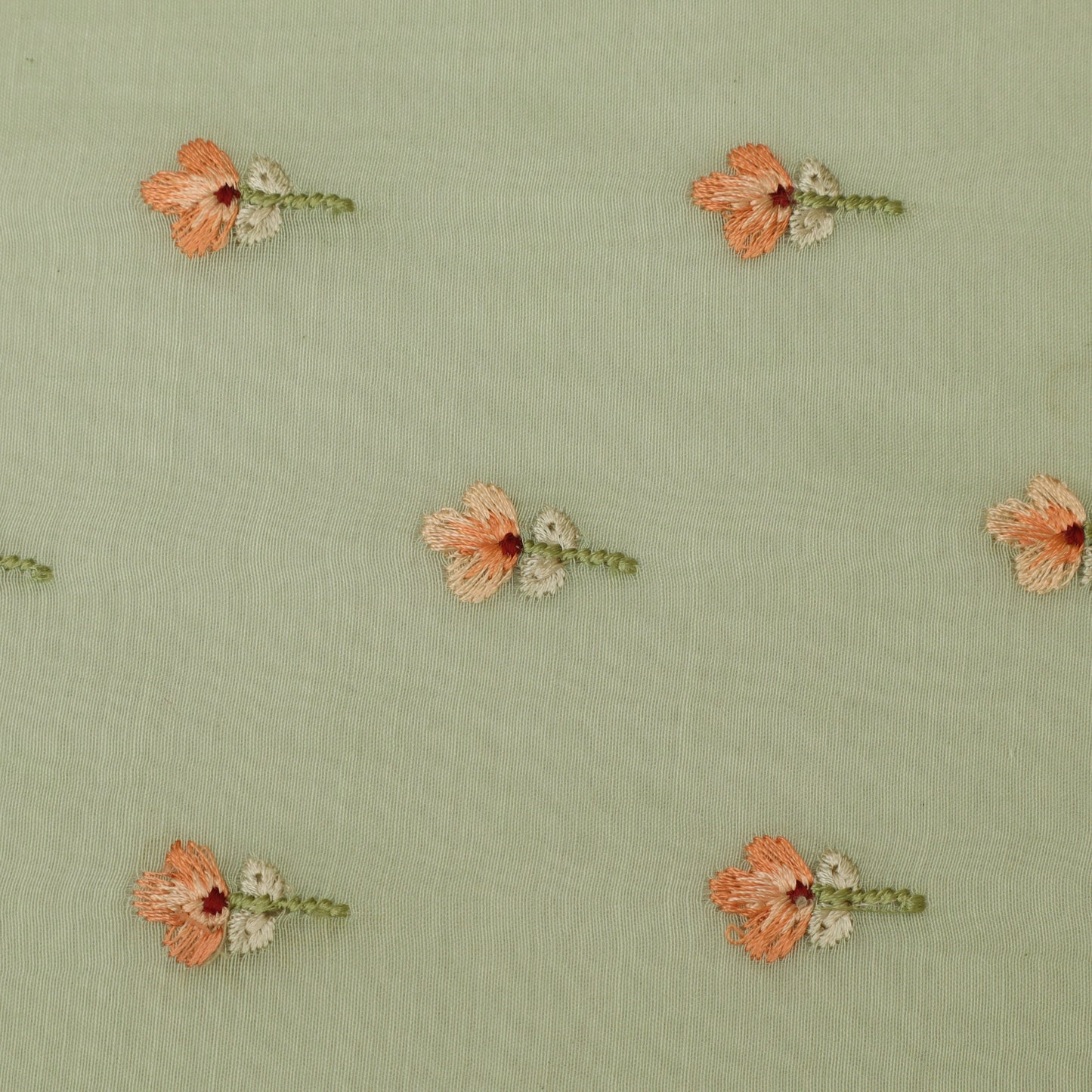 Mul Chanderi Embroidery Fabric