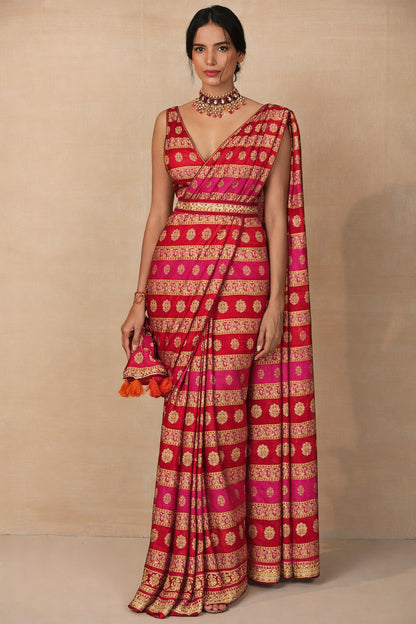 Multi Color Brocade Fabric