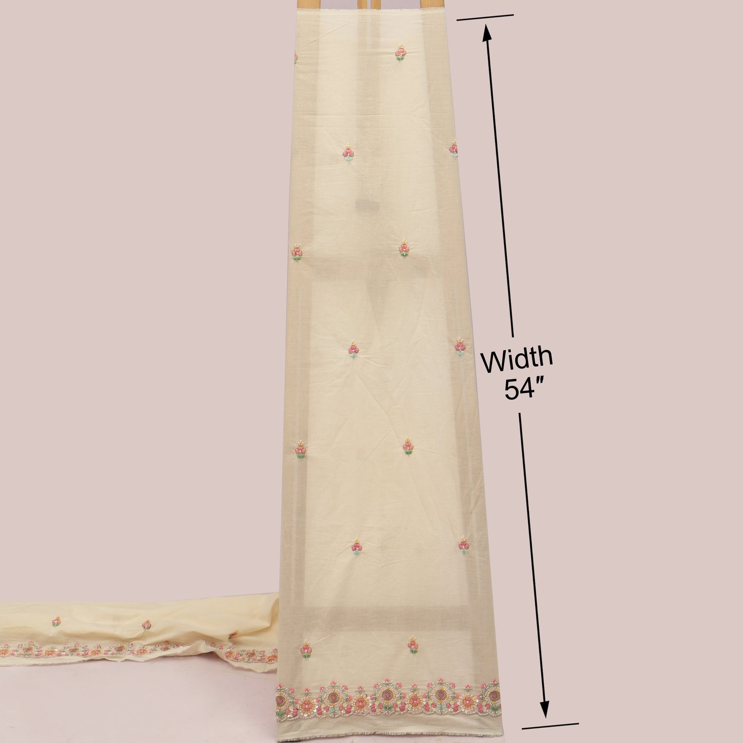 Kora Cotton Embroidery Fabric