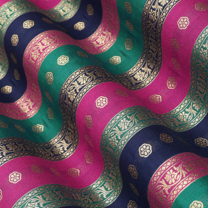 Multi Color Brocade Fabric