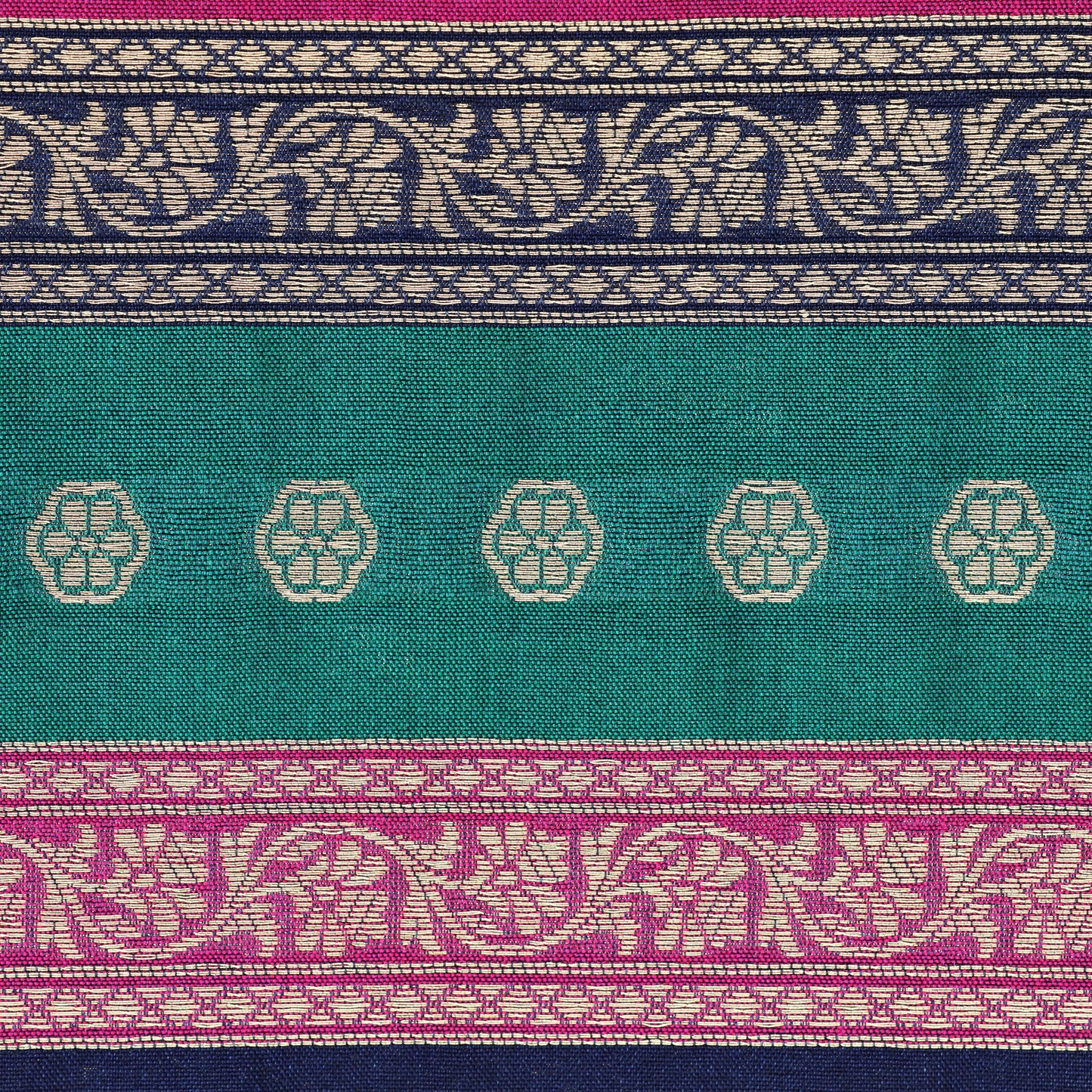 Multi Color Brocade Fabric