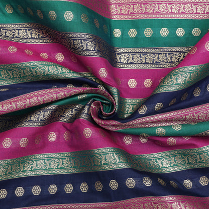 Multi Color Brocade Fabric