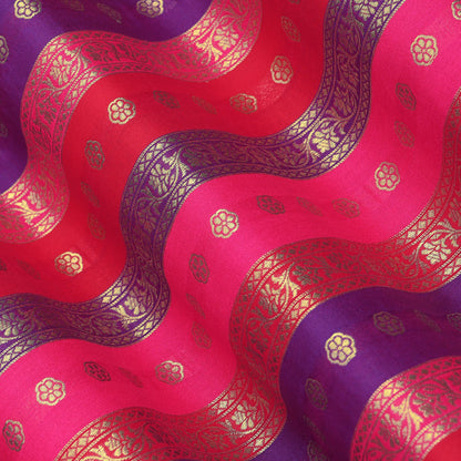 Multi Color Brocade Fabric