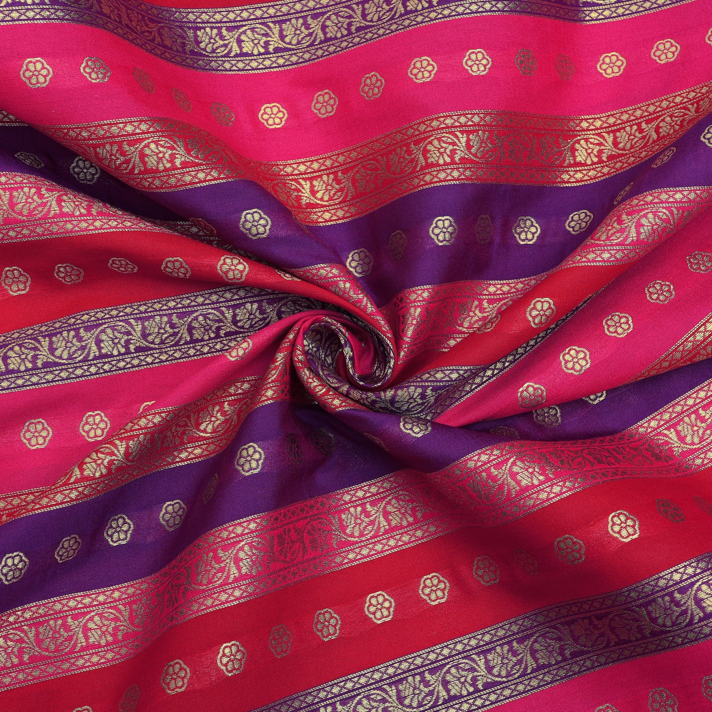 Multi Color Brocade Fabric