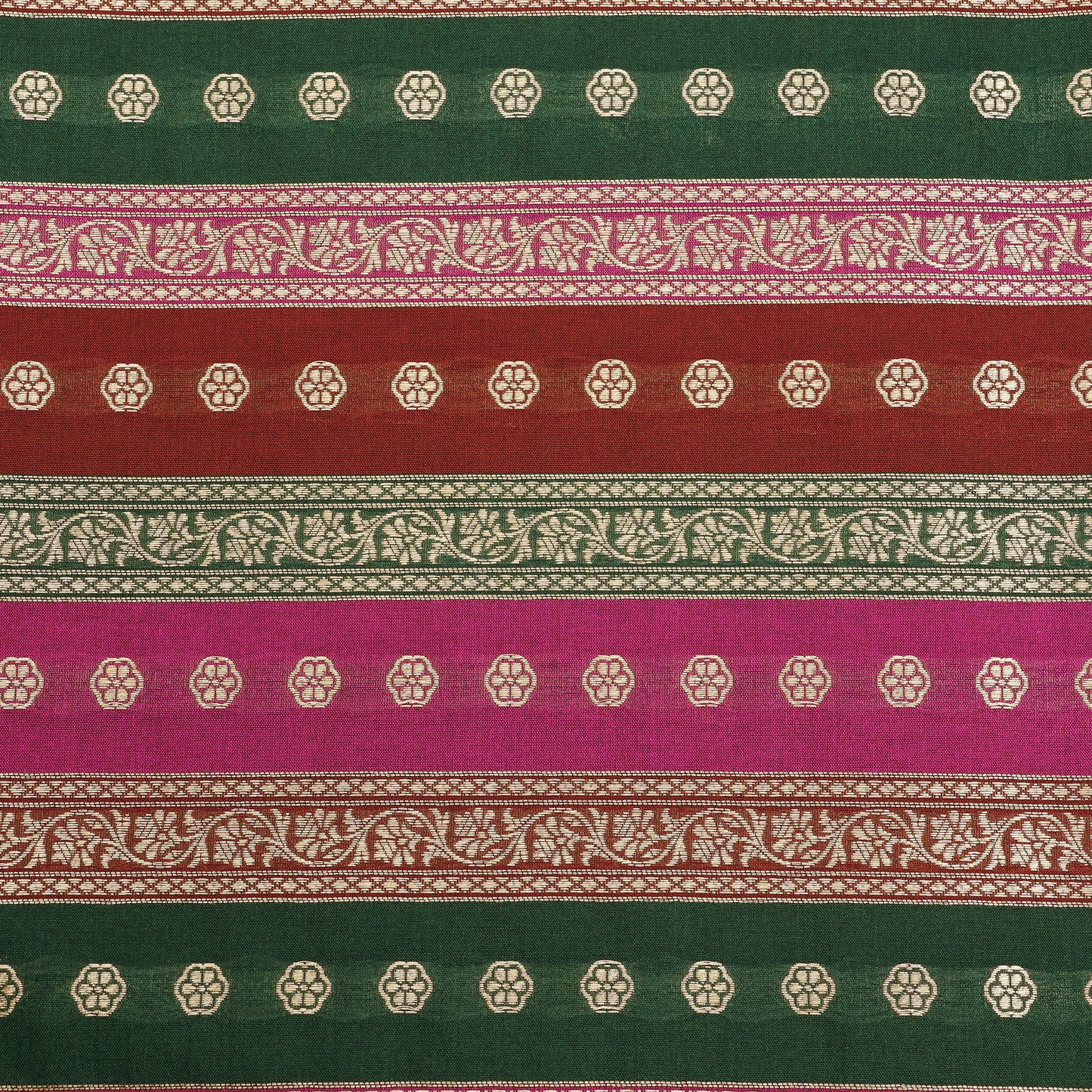 Multi Color Brocade Fabric