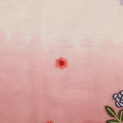 Mul Chanderi Embroidery Fabric