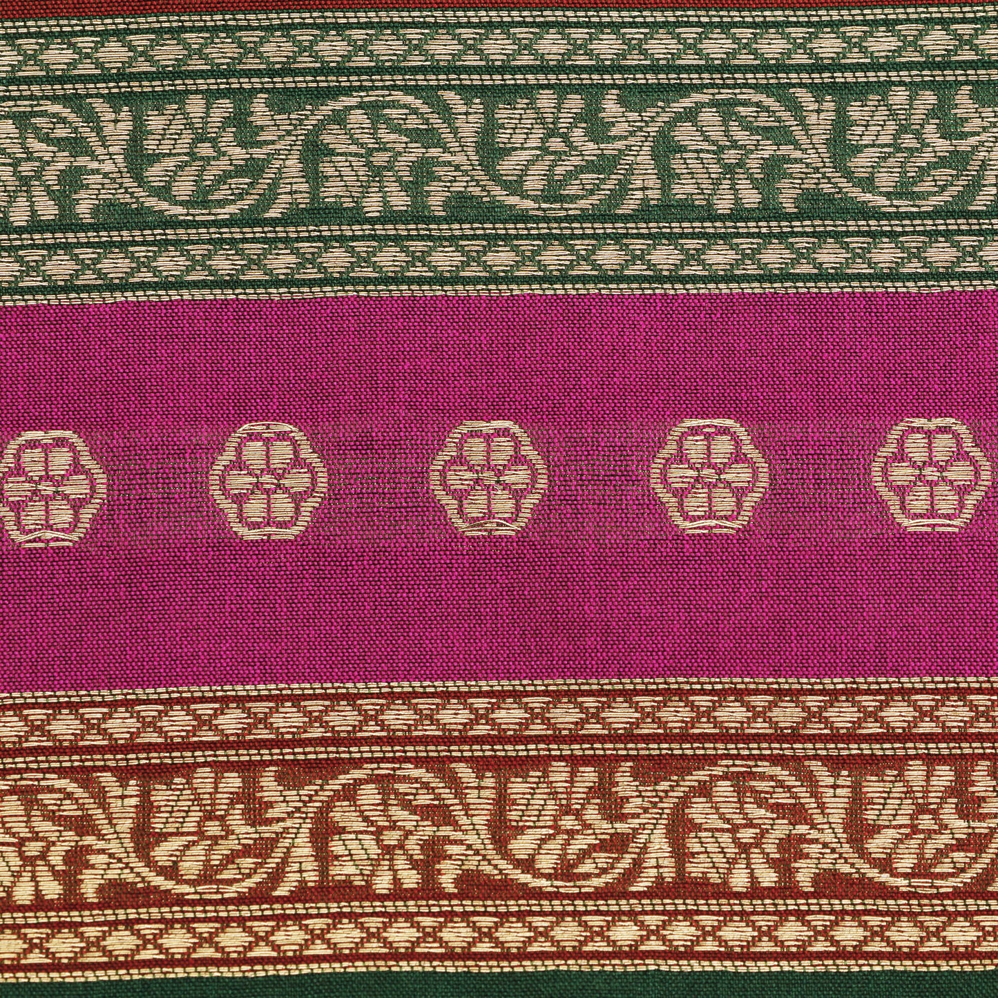 Multi Color Brocade Fabric