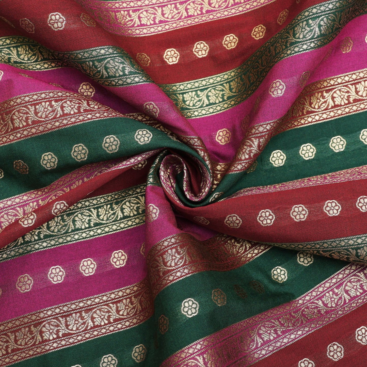 Multi Color Brocade Fabric