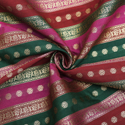 Multi Color Brocade Fabric