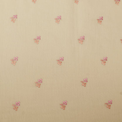 Chanderi Embroidery Fabric