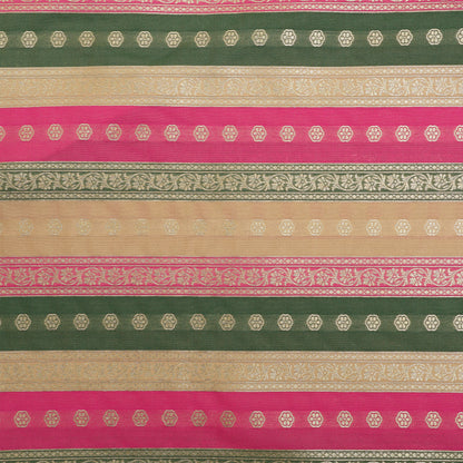 Multi Color Brocade Fabric