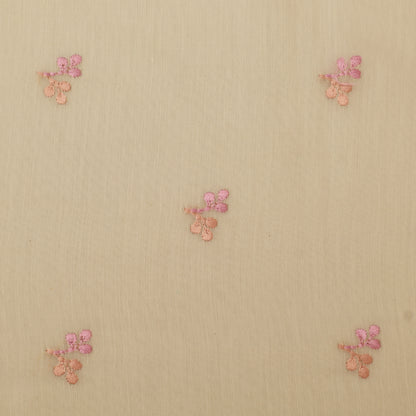 Chanderi Embroidery Fabric
